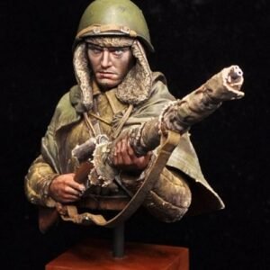 Unpainted 200mm BUST Russian Sniper Resin Figure Model Kit Unassembled
