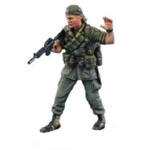 Unpainted 1/35 US Soldier 25th Infantry Division Sergeant Resin Figure Model Kit Unassembled