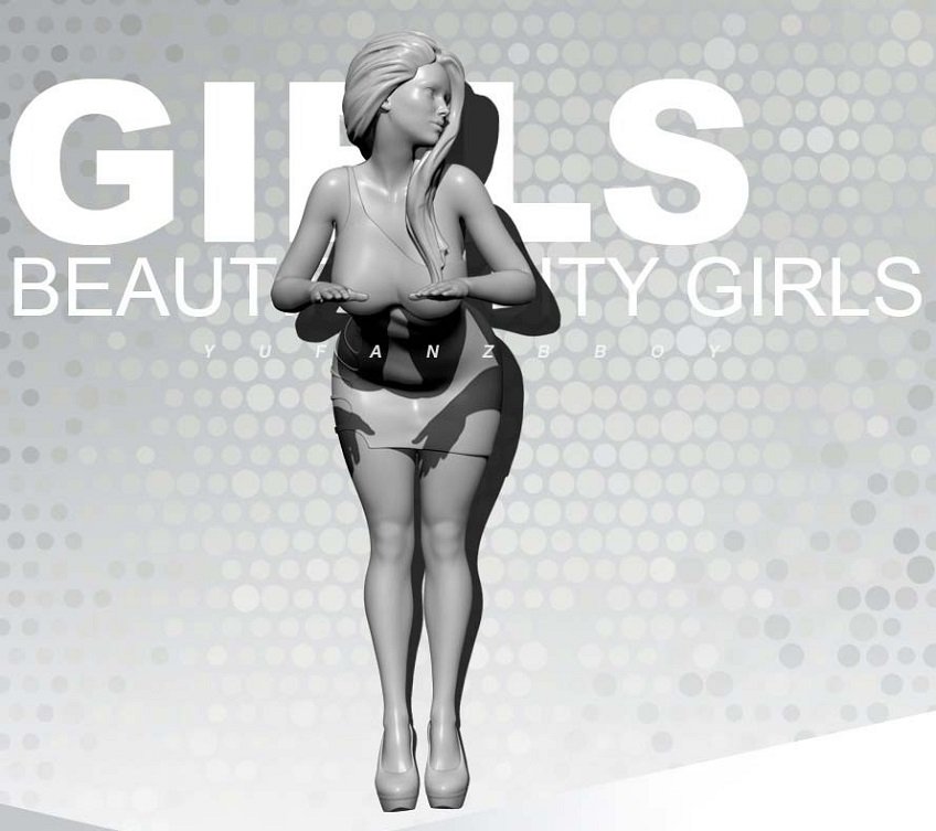 Unpainted 1/24 Modern Girl At Bar Resin Figure Model Kit Unassembled