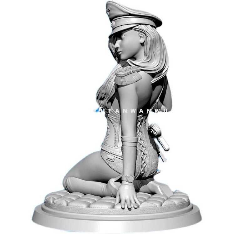Unpainted 1/18 Sexy Girl The Empire Lady Resin Figure Model Kit Unassembled