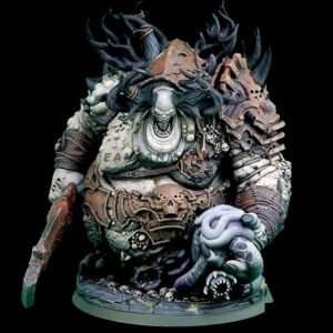 Unpainted 16CM King Of Ruin Demon Resin Figure Model Kit Unassembled