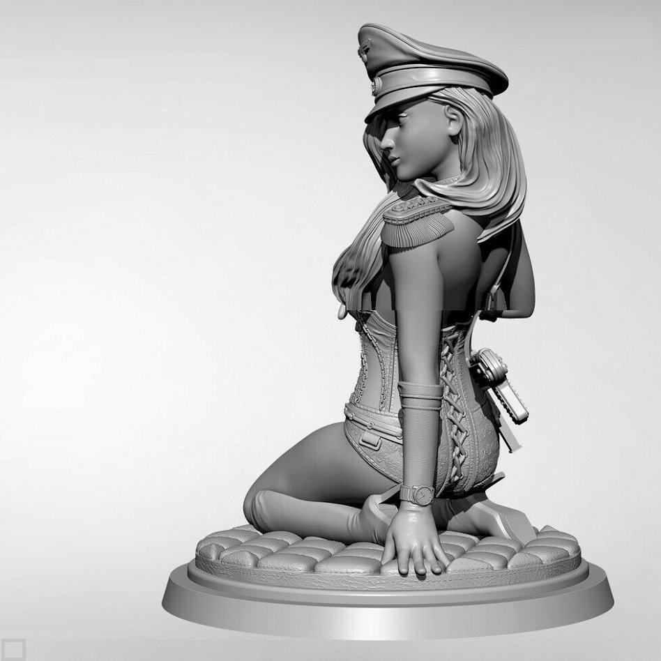 Unpainted 1/18 Sexy Girl The Empire Lady Resin Figure Model Kit Unassembled