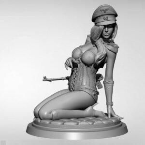 Unpainted 1/18 Sexy Girl The Empire Lady Resin Figure Model Kit Unassembled