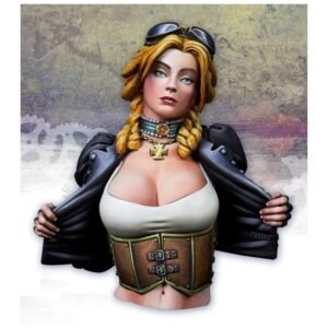 Unpainted 1/12 Bust Sexy Girl SARAH KILMISTER Resin Figure Model Kit Unassembled