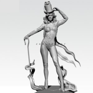 Unpainted 1/24 Sexy Girl Zatanna The Lady Magician Resin Figure Model Kit Unassembled