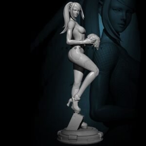 Unpainted 1/24 75MM Sexy Future Modelling Girl Resin Figure Model Kit Unassembled