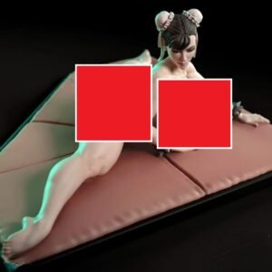 Unpainted 1/24 Sexy Girl Female Samurai Resin Figure Model Kit Unassembled-NSFW