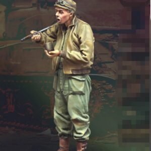 Unpainted 1/35 US Soldier WW2 MORNING SPAM Resin Figure Model Kit Unassembled