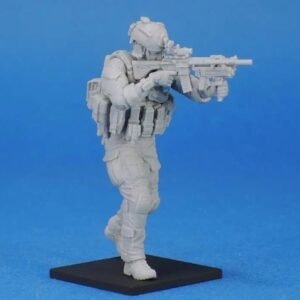 Unpainted 1/35 US Modern Navy Seal Soldier Resin Figure Model Kit Unassembled
