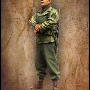 Unpainted 1/35 US Infantry Soldier WW2 WWII Resin Figure Model Kit Unassembled