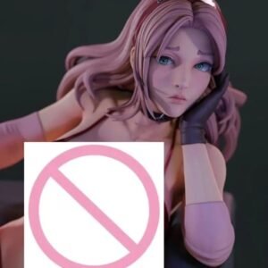 Unpainted 1/24 Sexy Cute Girl On Sofa Resin Figure Model Kit Unassembled-NSFW